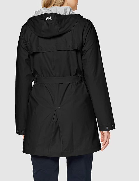 Helly-Hansen Women's Kirkwall Hooded Lightweight Waterpoof Windproof Raincoat Jacket