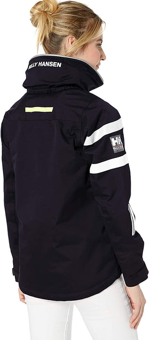 Helly Hansen Women's Salt Waterproof Windproof Breathable Performance Sailing Rain Jacket with Hood