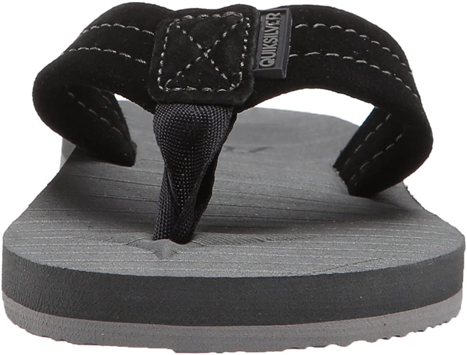 Quiksilver Kids' Carver Suede Youth Flip-Flop Sandal