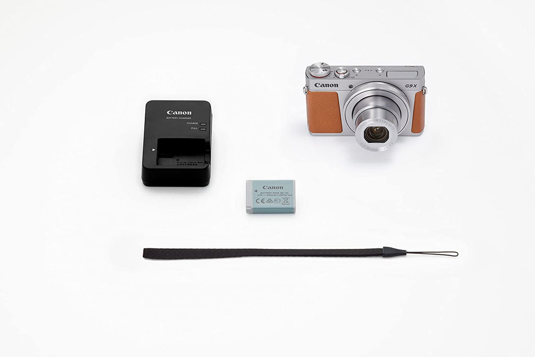 Canon PowerShot G9 X Mark II Compact Digital Camera w/ 1 Inch Sensor and 3inch LCD - Wi-Fi, NFC, Bluetooth Enabled (Black)