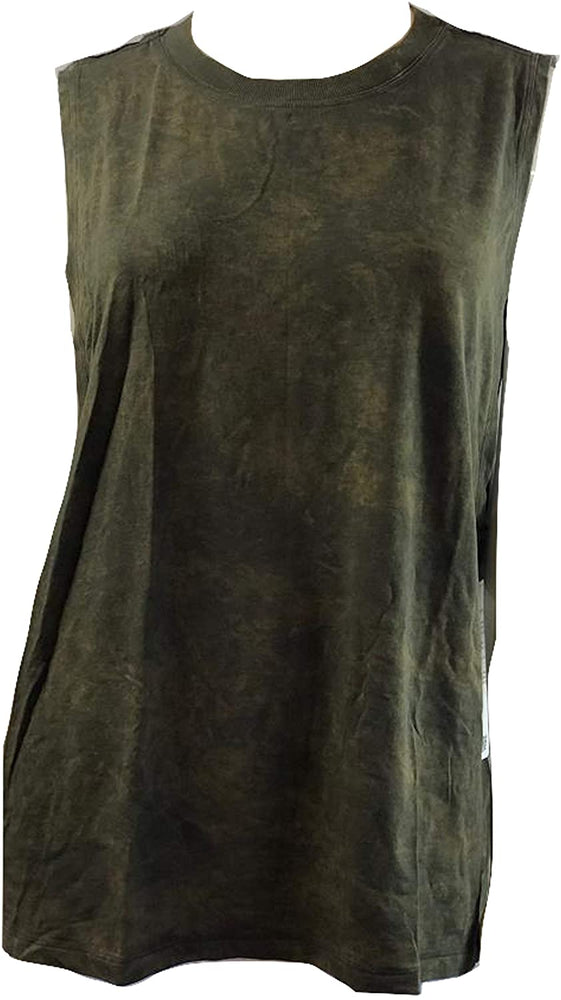 Lululemon All Yours Boyfriend Tank - CWDO (Cloudy Wash Dark Olive) (Size 10)