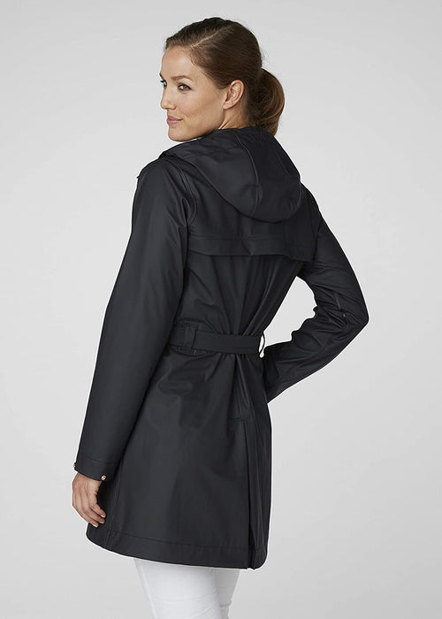 Helly-Hansen womens Kirkwall Ii Modern Fully Waterproof Windproof Hooded Raincoat Jacket
