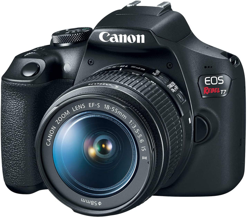 Canon EOS Rebel T7 DSLR Camera|2 Lens Kit with EF18-55mm + EF 75-300mm Lens