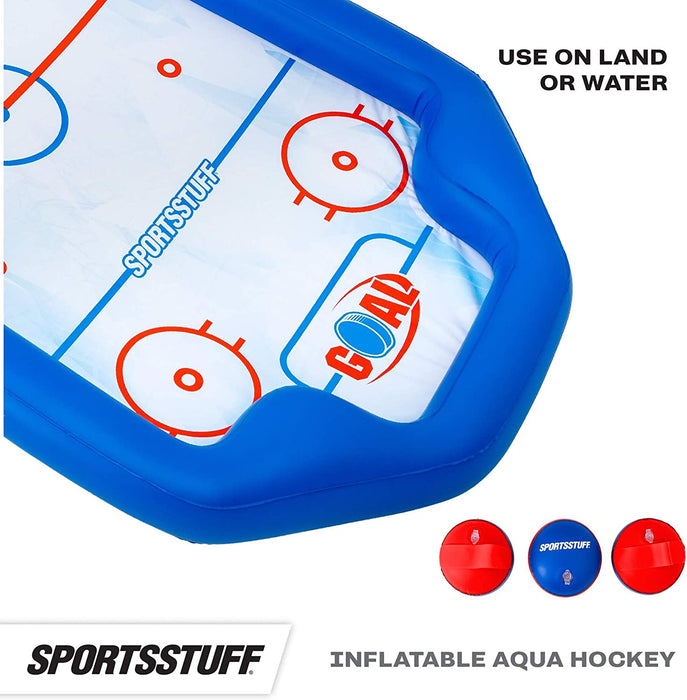 Sportsstuff Aqua Hockey | Pool Game for 2 Players | Great for Use on Land or Water