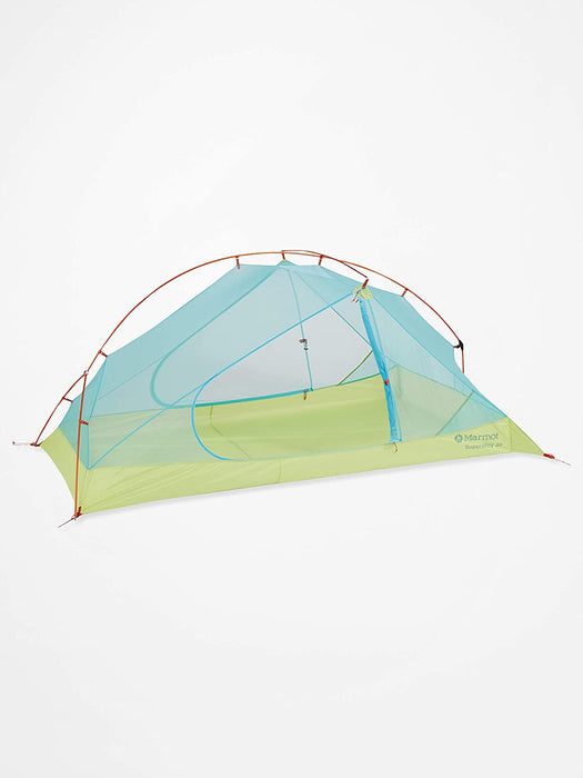 Marmot Unisex's Superalloy 2P Ultralight 2 Person, Small 2 Man Trekking, Camping Tent, Absolutely Waterproof, Green Glow