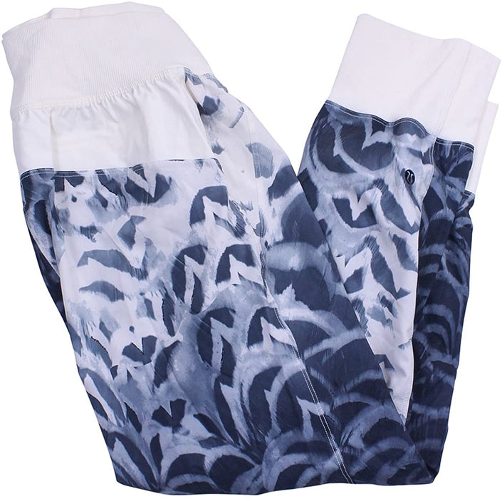 Lululemon Women's Pretty Plume Angel Wing White Dance to Yoga Pant