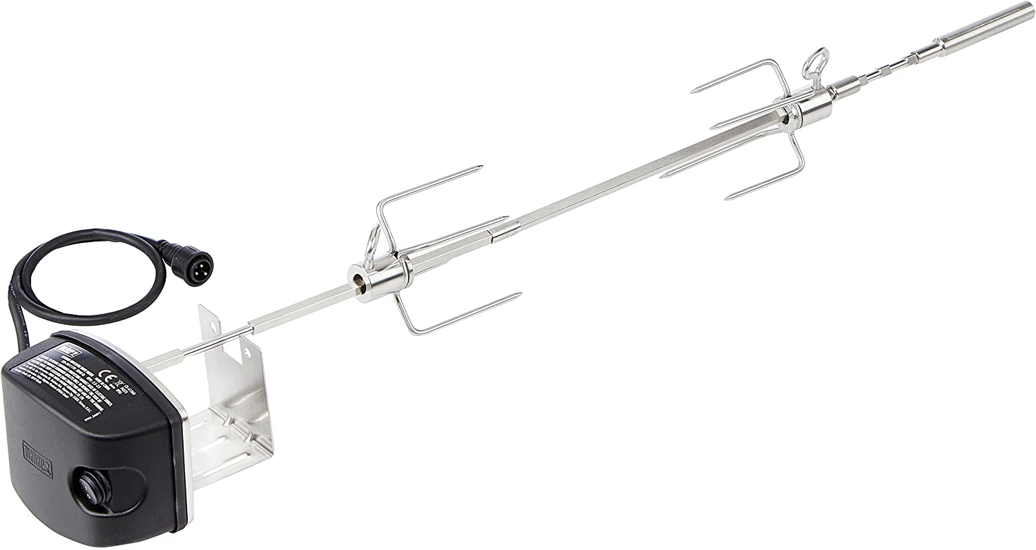 Weber 8519 Rotisserie Spit 84.8 x 14 x 8 cm Silver
