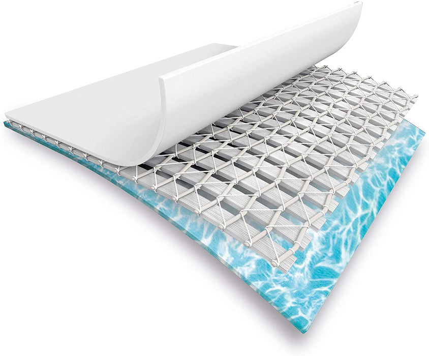 Intex 28206EH 10 X 30 Rust Resistant Strong Durable Steel Metal Frame Outdoor Backyard Circular Beachside Swimming Pool with Reinforced Sidewalls