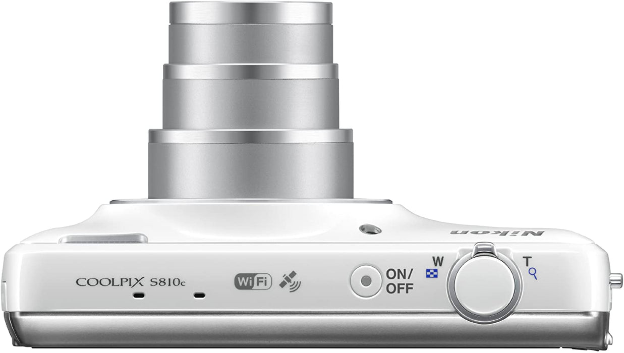 Nikon COOLPIX S810c Digital Camera (White)