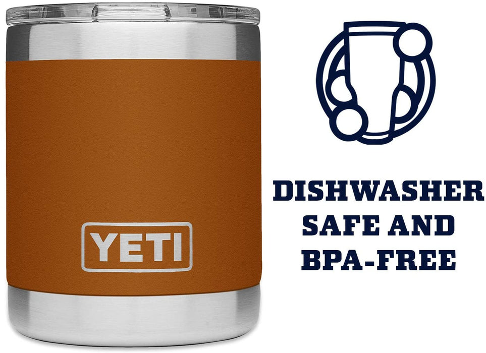 YETI Rambler 10 oz Lowball, Vacuum Insulated