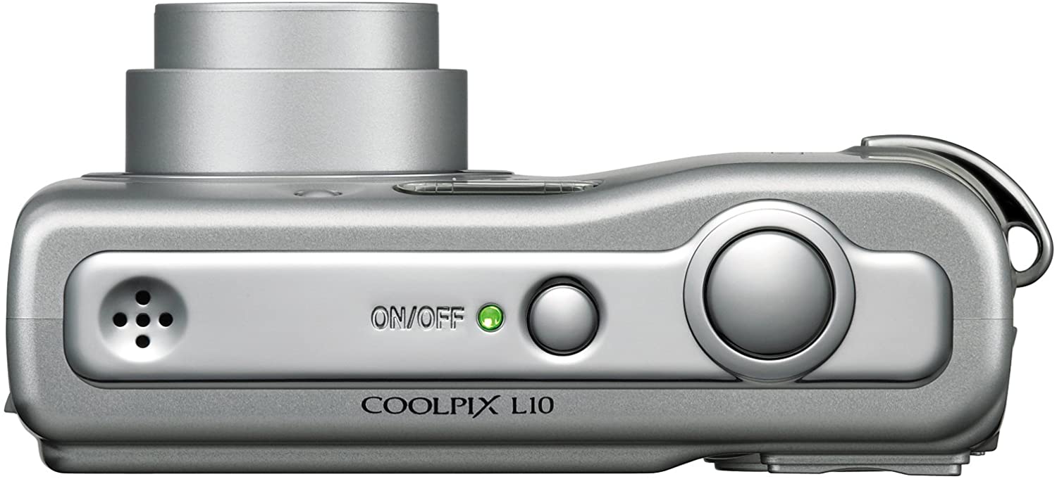 Nikon Coolpix L10 5MP Digital Camera with 3x Optical Zoom