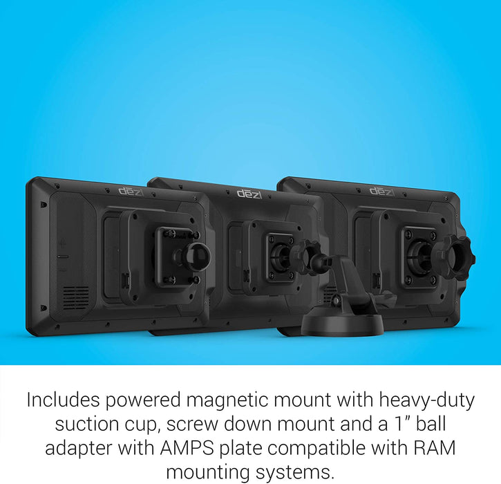Garmin dezl OTR700, 7-inch GPS Truck Navigator, Easy-to-Read Touchscreen Display, Custom Truck Routing and Load-to-Dock Guidance