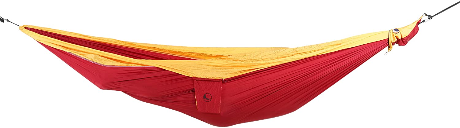 Ticket to the Moon Fair Trade & Handmade 1-2 Person King Size Lightweight Hammock for Traveling, Camping and Everyday Use, XXL, only 700g, Parachute-Silk, Set-Up < 1 min.