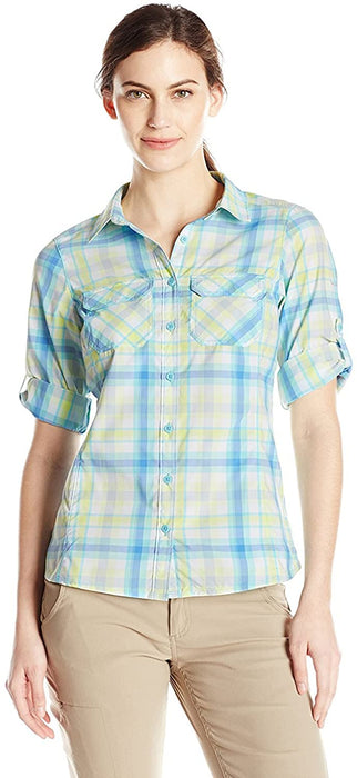 Columbia Women's Saturday Trail Plaid Long Sleeve Shirt