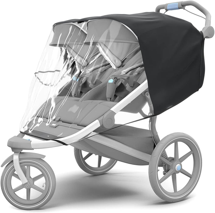 Thule Urban Glide Double Rain Cover, Clear