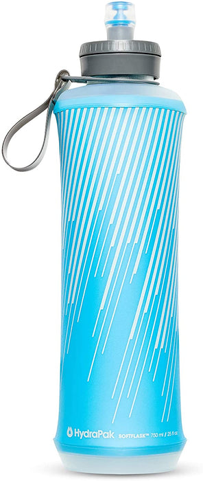Hydrapak SoftFlask - Lightweight Handheld Running & Hiking Collapsible Water Bottle - (750 or 500 ml)