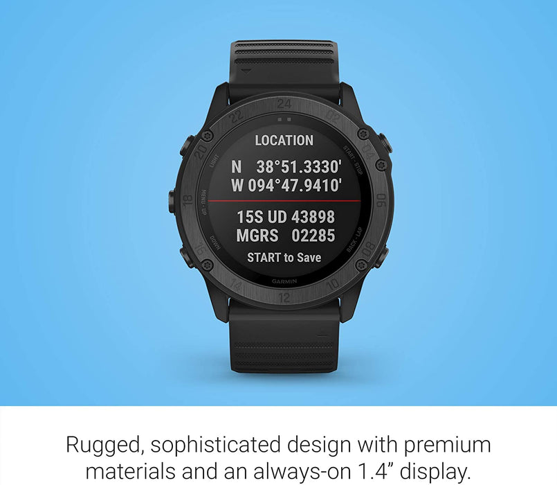 Garmin tactix Delta, Premium GPS Smartwatch with Specialized Tactical Features, Designed to Meet Military Standards