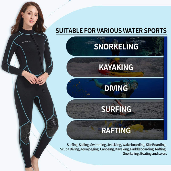 Mens 3mm Shorty Wetsuit Womens