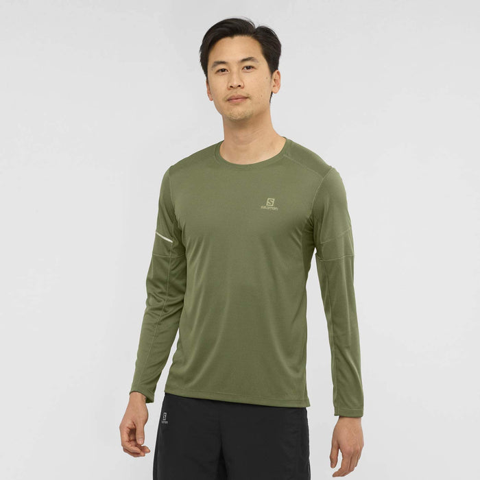 Salomon Men's Agile Long Sleeve Running Tee