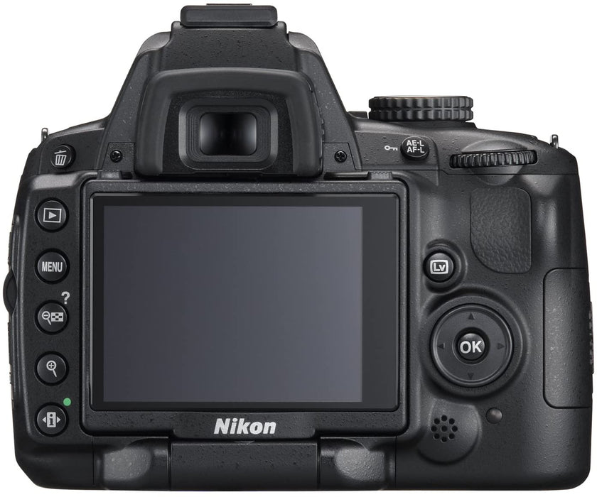 Nikon D5000 DSLR Camera with 18-55mm f/3.5-5.6G VR and 55-200mm f/4-5.6G VR Lenses (OLD MODEL)