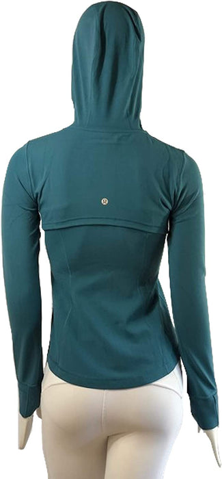 LULULEMON HOODED DEFINE JACKET NULU - DETE (Dessert Teal)