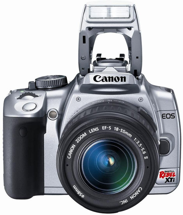 Canon Rebel XTi DSLR Camera with EF-S 18-55mm f/3.5-5.6 Lens (OLD MODEL)