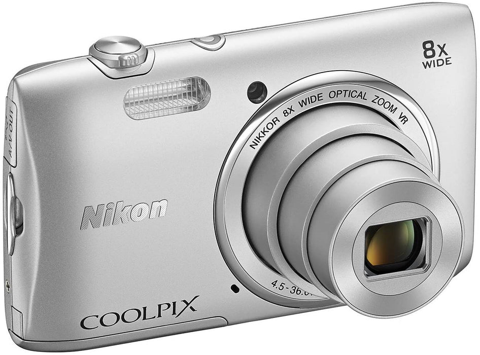 Nikon Coolpix S3600 ( 20.48 MP,8 x Optical Zoom,2.7 -inch LCD )