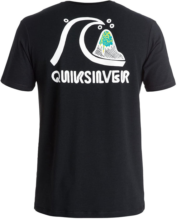 Quiksilver Men's Bubble Amphibian Short Sleeve Rashguard