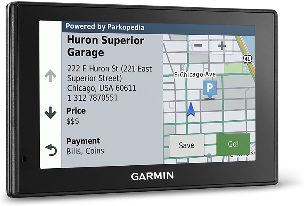 Garmin DriveSmart 51 NA LMT-S with Lifetime Maps/Traffic, Live Parking, Bluetooth,WiFi, Smart Notifications, Voice Activation, Driver Alerts, TripAdvisor, Foursquare & BC 40, Wireless Backup Camera