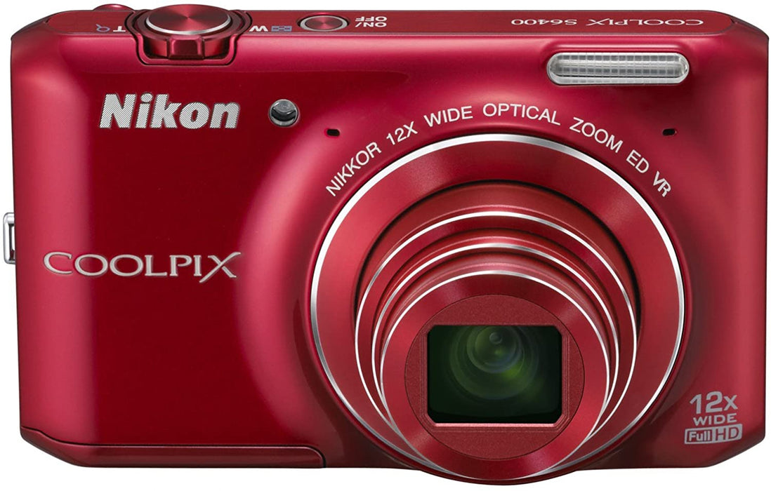 Nikon COOLPIX S6400 16 MP Digital Camera with 12x Optical Zoom and 3-inch LCD (Silver) (OLD MODEL)