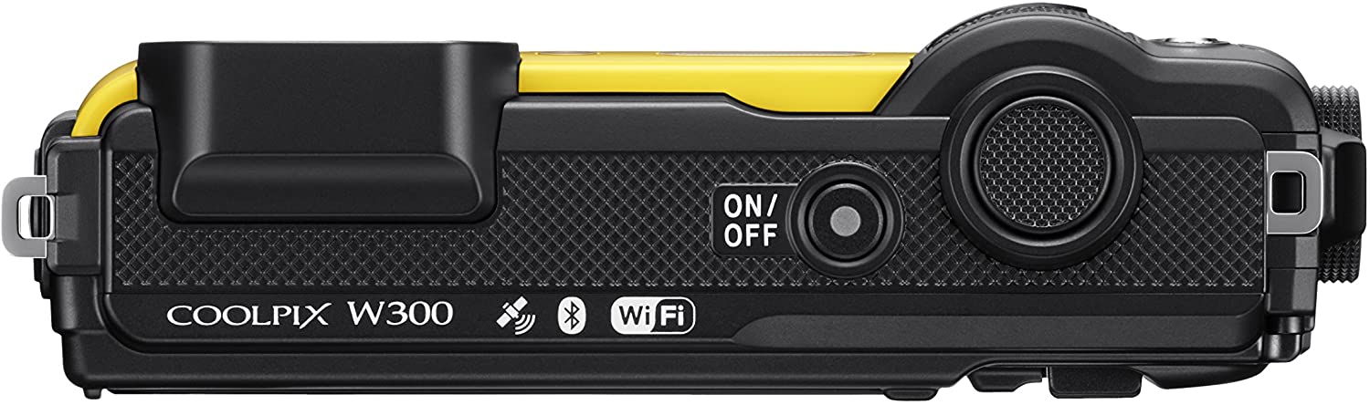 Nikon W300 Waterproof Underwater Digital Camera with TFT LCD, 3"