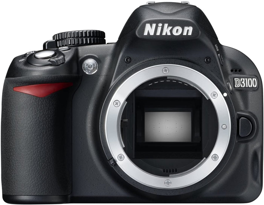 Nikon D3100 Digital SLR Camera Body (Kit Box) No Lens Included - International Version (No Warranty)