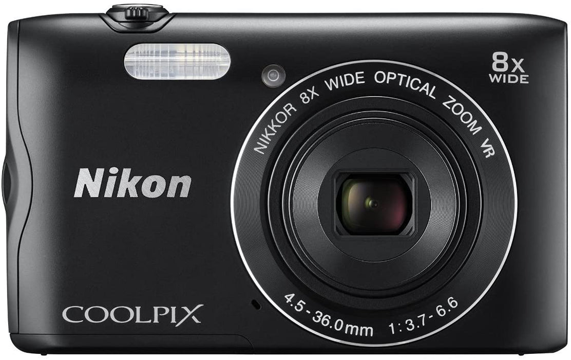 Nikon Coolpix 300 20MP Digital Camera (Pink) International Model