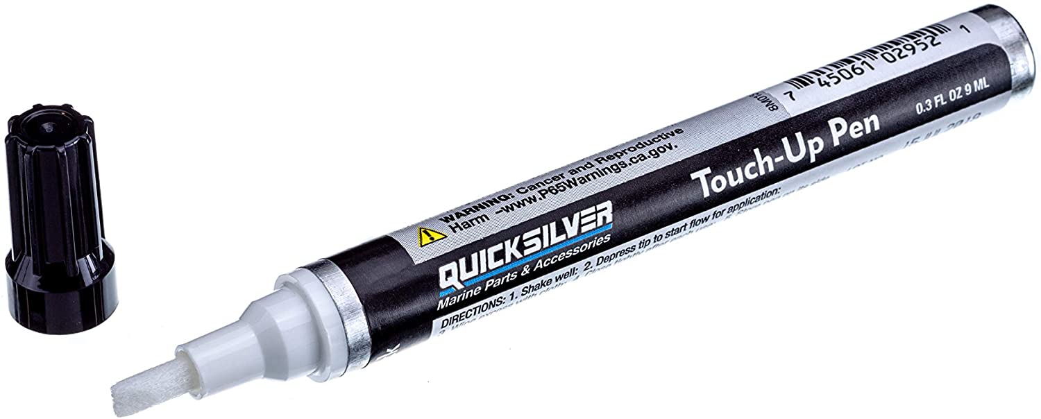 Quicksilver 8M0137092 Phantom Black Paint Pen – 0.3 Fl Oz Touch-Up Pen