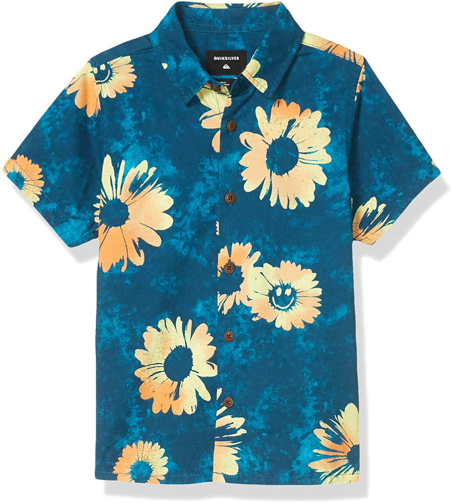 Quiksilver Little Daisy Spray Short Sleeve Boy Woven