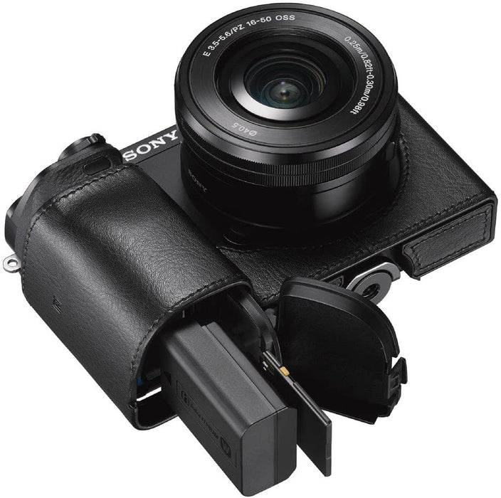 Sony LCSEBE/B Just-Fit Body Case for A6000 Camera (Black)