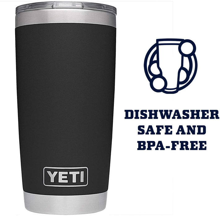 YETI Rambler 20 oz Tumbler, Stainless Steel