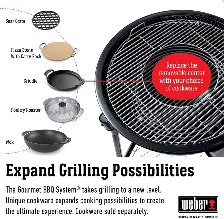 Weber 18301001 Summit Charcoal Grill, Black