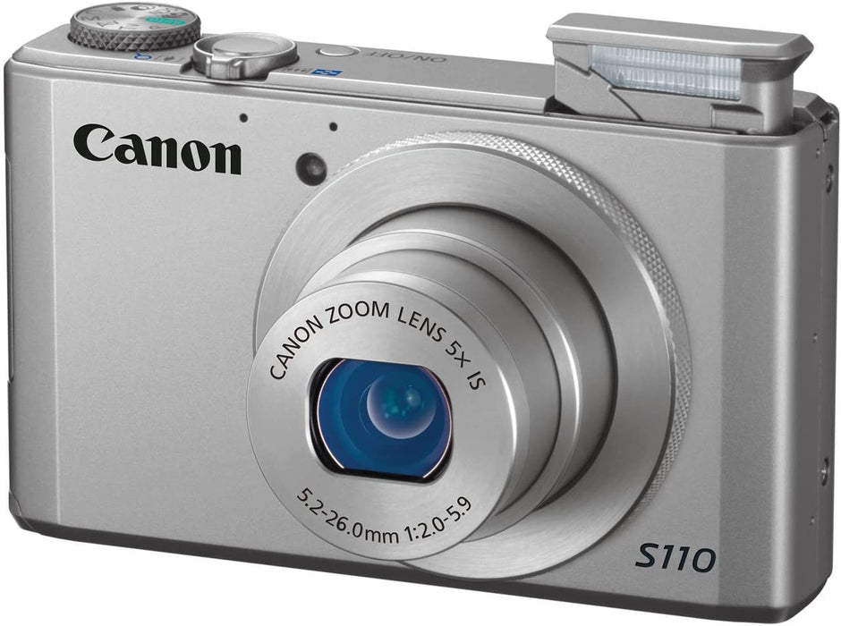 Canon PowerShot S110 12MP Digital Camera with 3-Inch LCD (Black)
