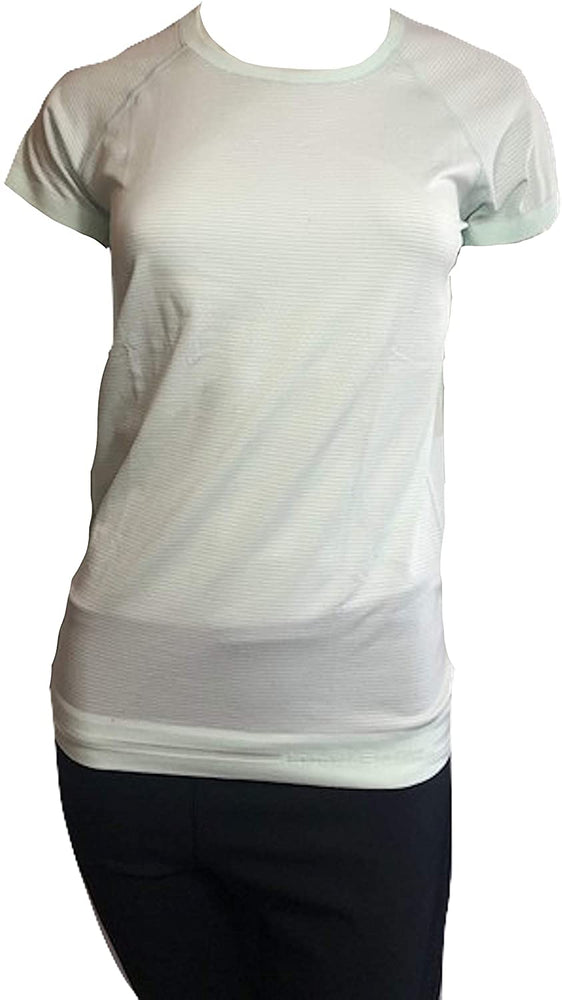 Lululemon Swiftly Speed SS (Size 8) PLRI//WHT/BLU