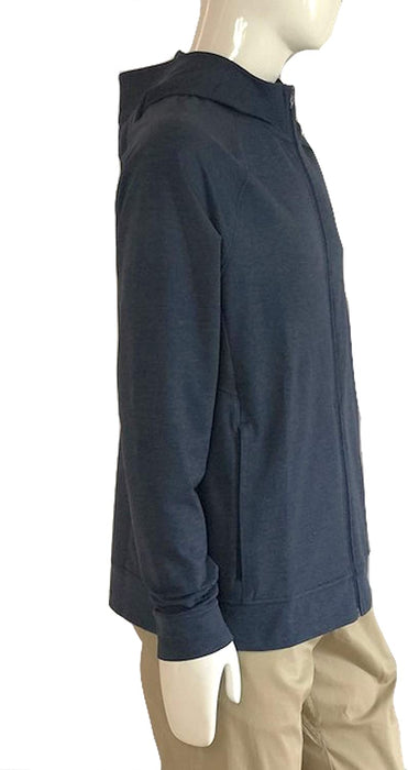 LULULEMON CITY SWEAT FULL ZIP HOODIE - HTTN (Heathered True Navy)
