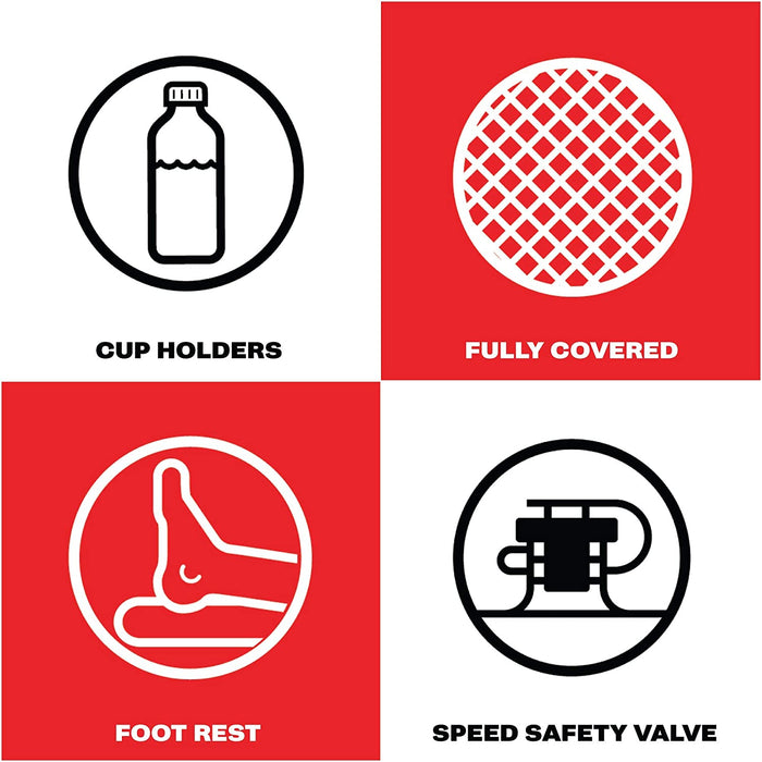 Sportsstuff Chariot Duo | 1-2 Rider Towable Tube for Boating