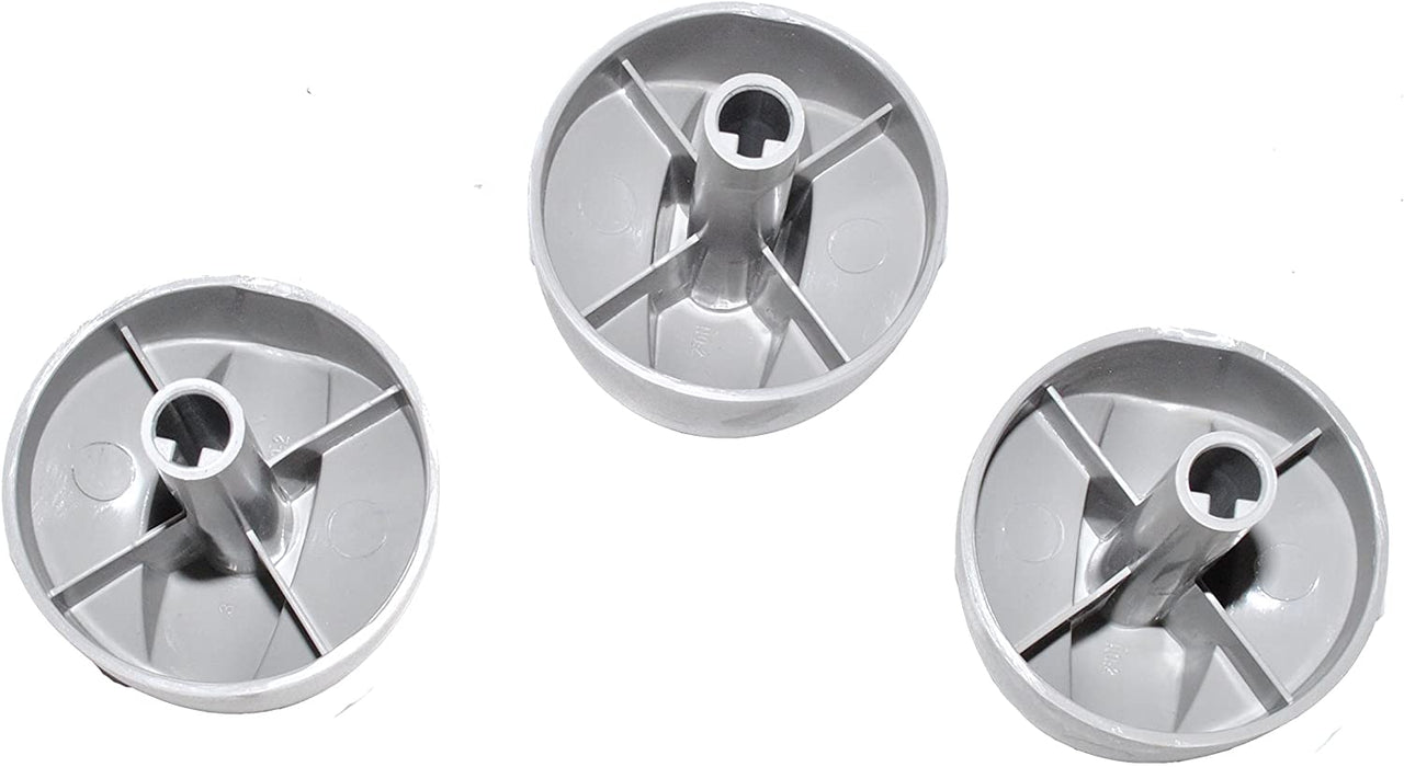 Weber #99242 3 Pack of Control Knobs for 3 Burner Spirit Grills Made in 2007