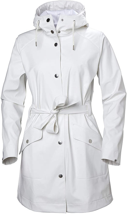 Helly-Hansen womens Kirkwall Ii Modern Fully Waterproof Windproof Hooded Raincoat Jacket