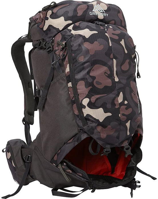 Gregory Mountain Products Stout 45 Men's Hiking Backpack | Backpacking, Camping, Travel | Integrated Rain Cover, Adjustable Components