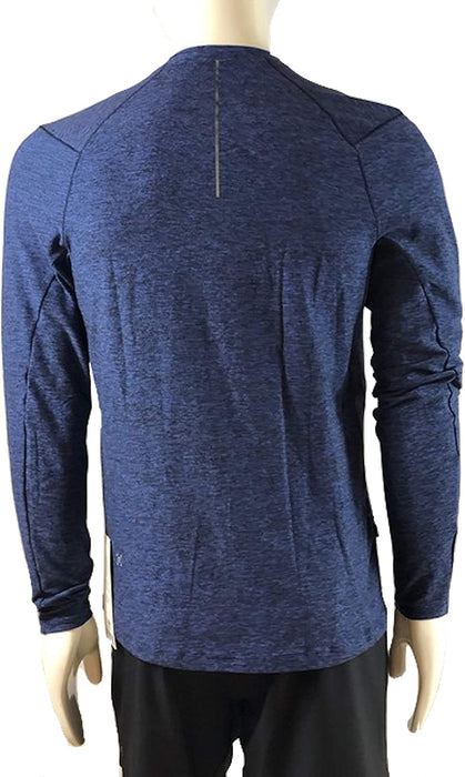 Lululemon Surge Warm LS - HEMR/BLK (Heathered Moroccan/Black)