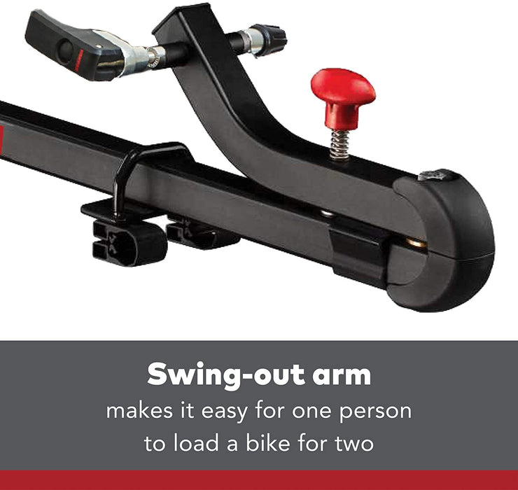 YAKIMA - Sidewinder Fork Mount Tandem Bike Carrier for Roof Racks, 1 Bike Capacity