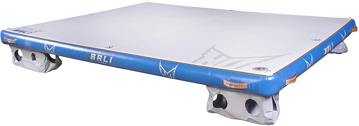 HO Sports Bali iLand 10' x 8' Inflatable Float for Lake or River