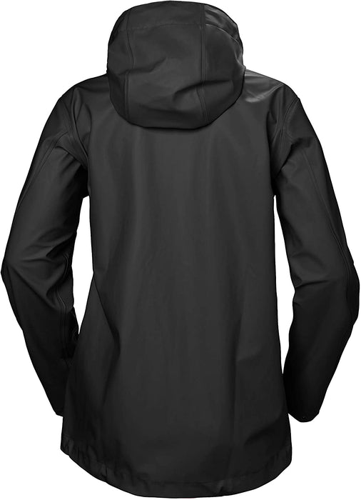 Helly-Hansen womens Moss Hooded Fully Waterproof Windproof Raincoat Jacket