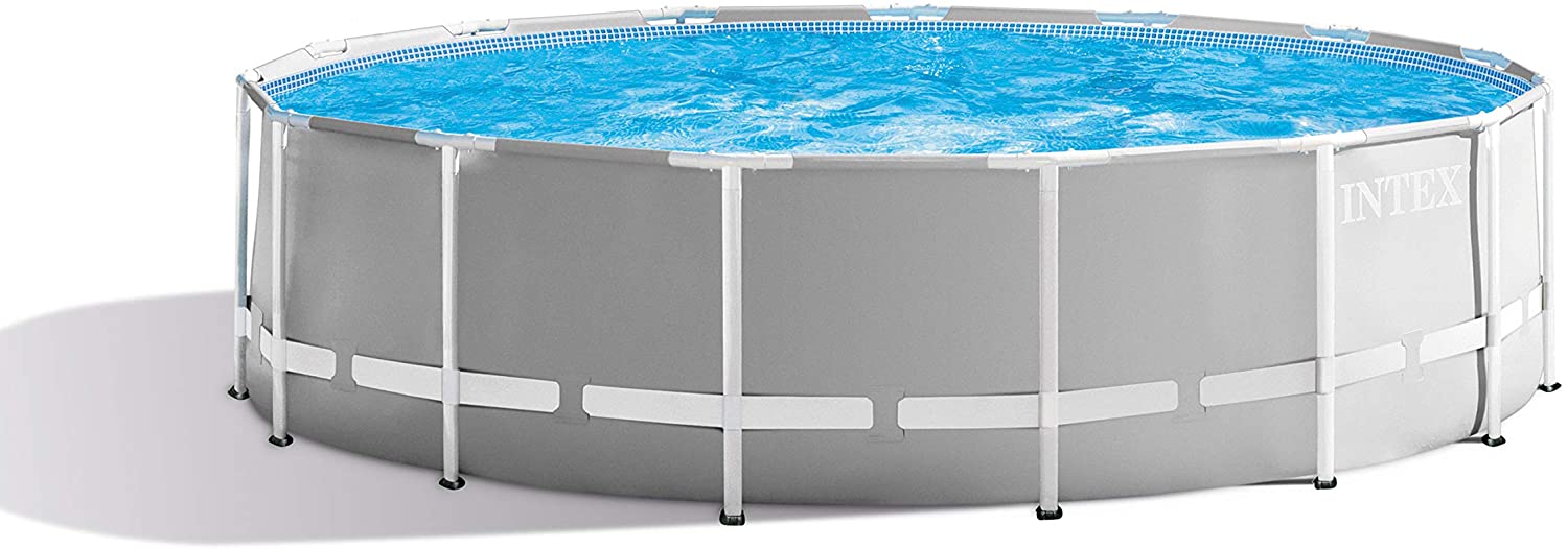 Intex Round Prism Frame Pool Set | 15ft x 48" | 26725EH model